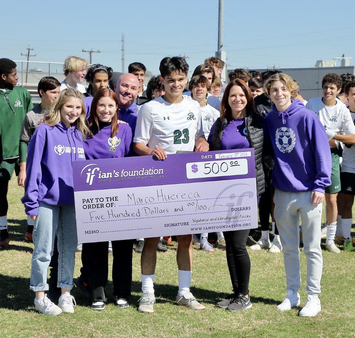 Andre Huereca (RHS) Scholarship